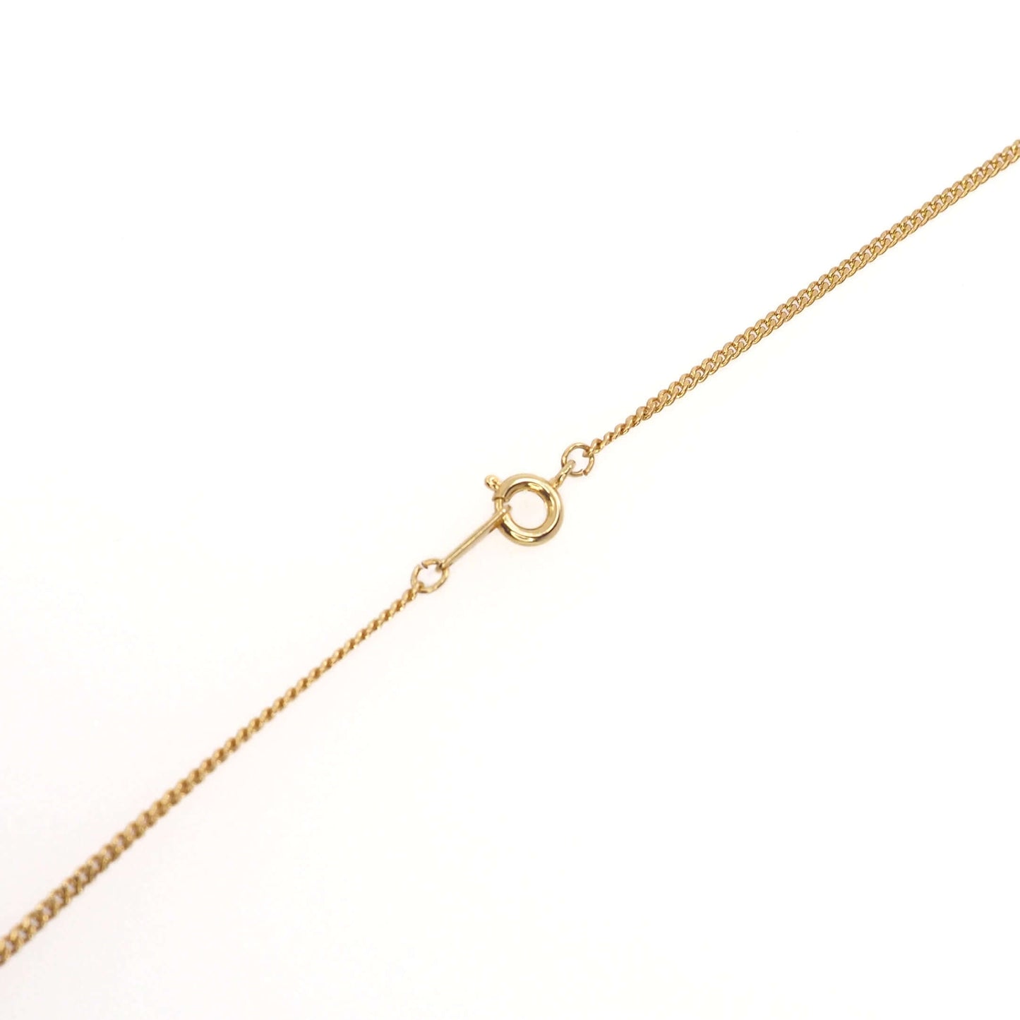 Vintage 1970s Japanese Cultured Akoya Pearl, Diamond, and Yellow Gold Filled 18" Necklace