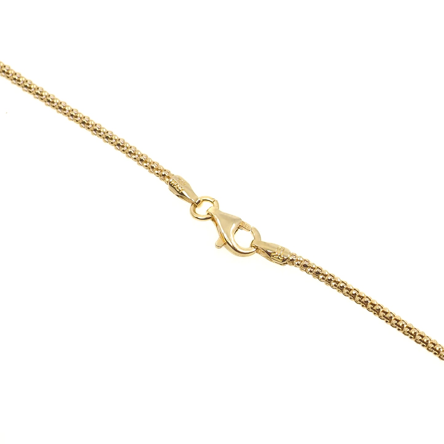 Vintage 1960s GRANAT TURNOV Bohemian Garnet Diamond-Shape Cluster Pendant 29" Necklace