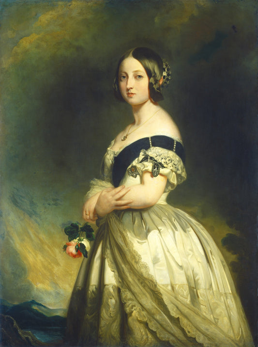 Portrait of Queen Victoria as a young woman