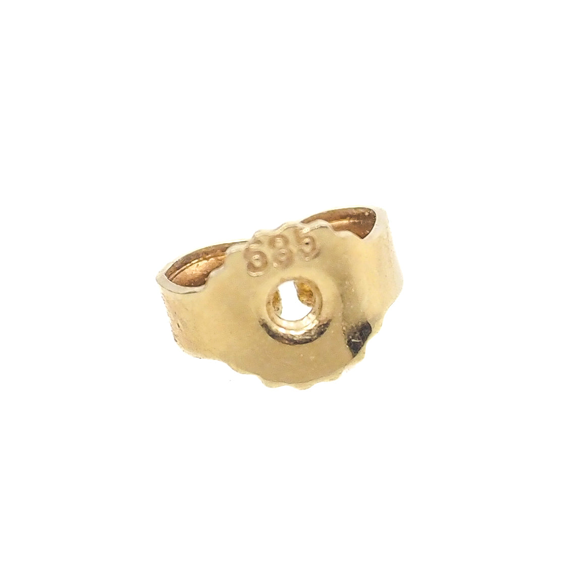 Vintage 1980s Pear-Cut Purple Amethyst and 14K Yellow Gold Drop Pierced Earrings