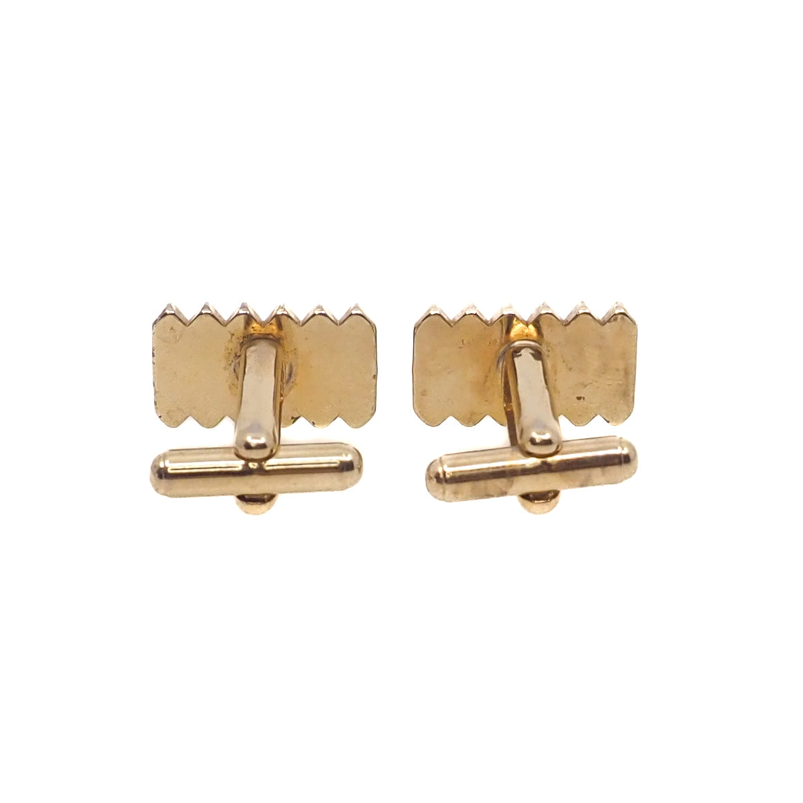 Vintage 1940s Retro Sculptural Microphone Unisex Cufflinks