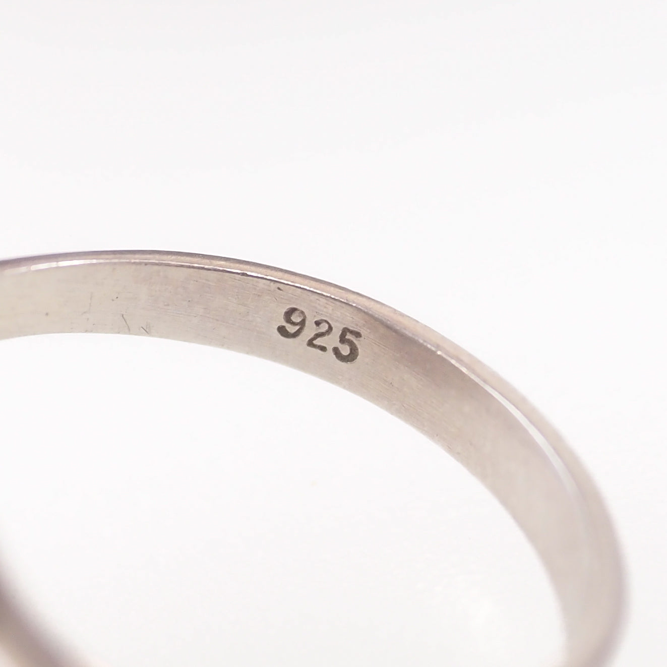 Vintage 1990s Blue Larimar and Sterling Silver Southwestern Solitaire Ring Size 8.25